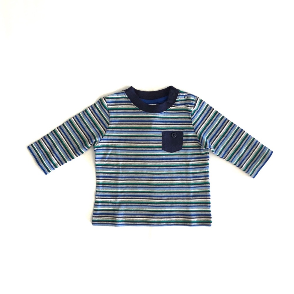 3-6M Baby Boy Long Sleeve Shirt
